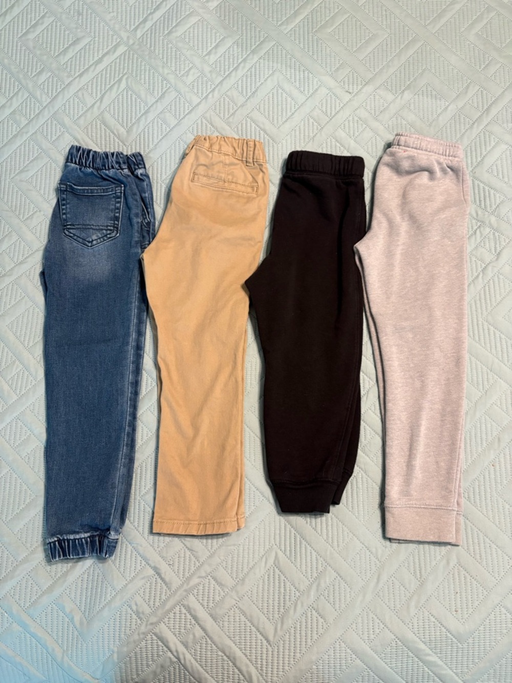 Toddler Boys Pants 5t Lot Of 4 The Children’s Place Cat & Jack Jumping Beans